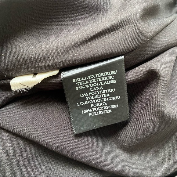 Wool Leopard Print Skirt - Picture 5 of 5